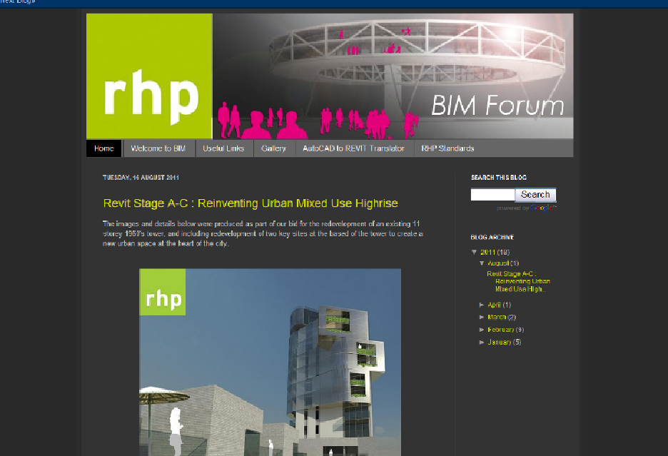 rhp BIM Update