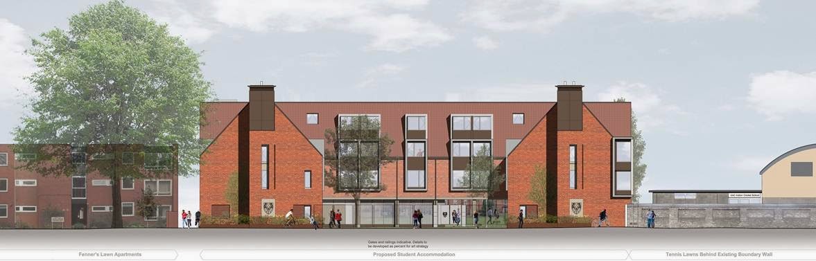 Planning submitted for Gresham Road Graduate Accommodation, Cambridge