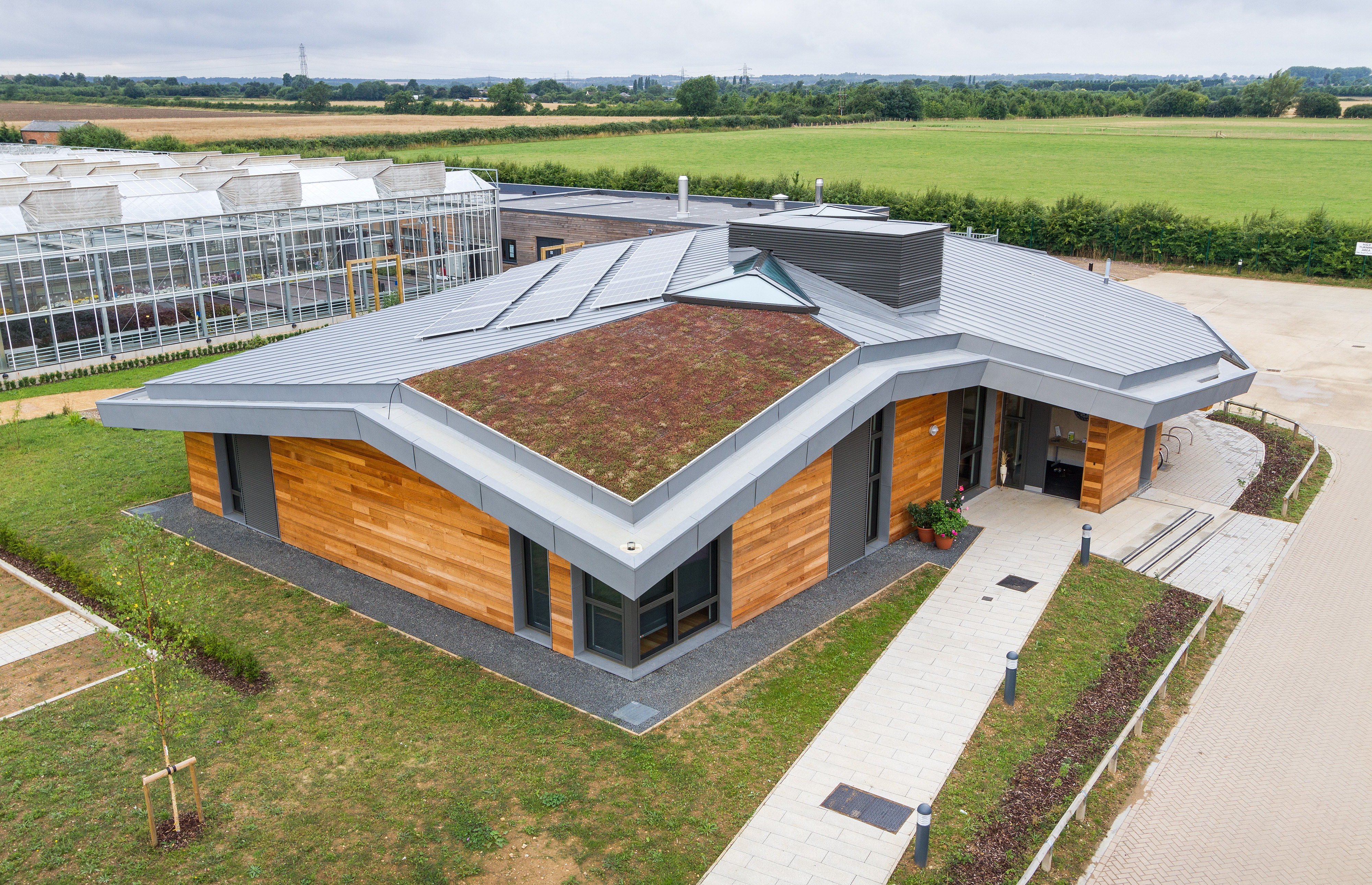 NIAB Sophi Taylor Visitor Centre Shortlisted for the BREEAM Awards
