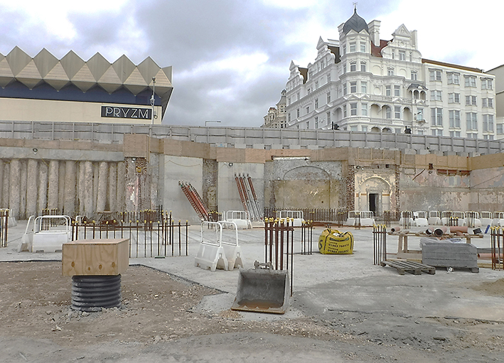 Work Gets Under Way at Brighton Shelter Hall
