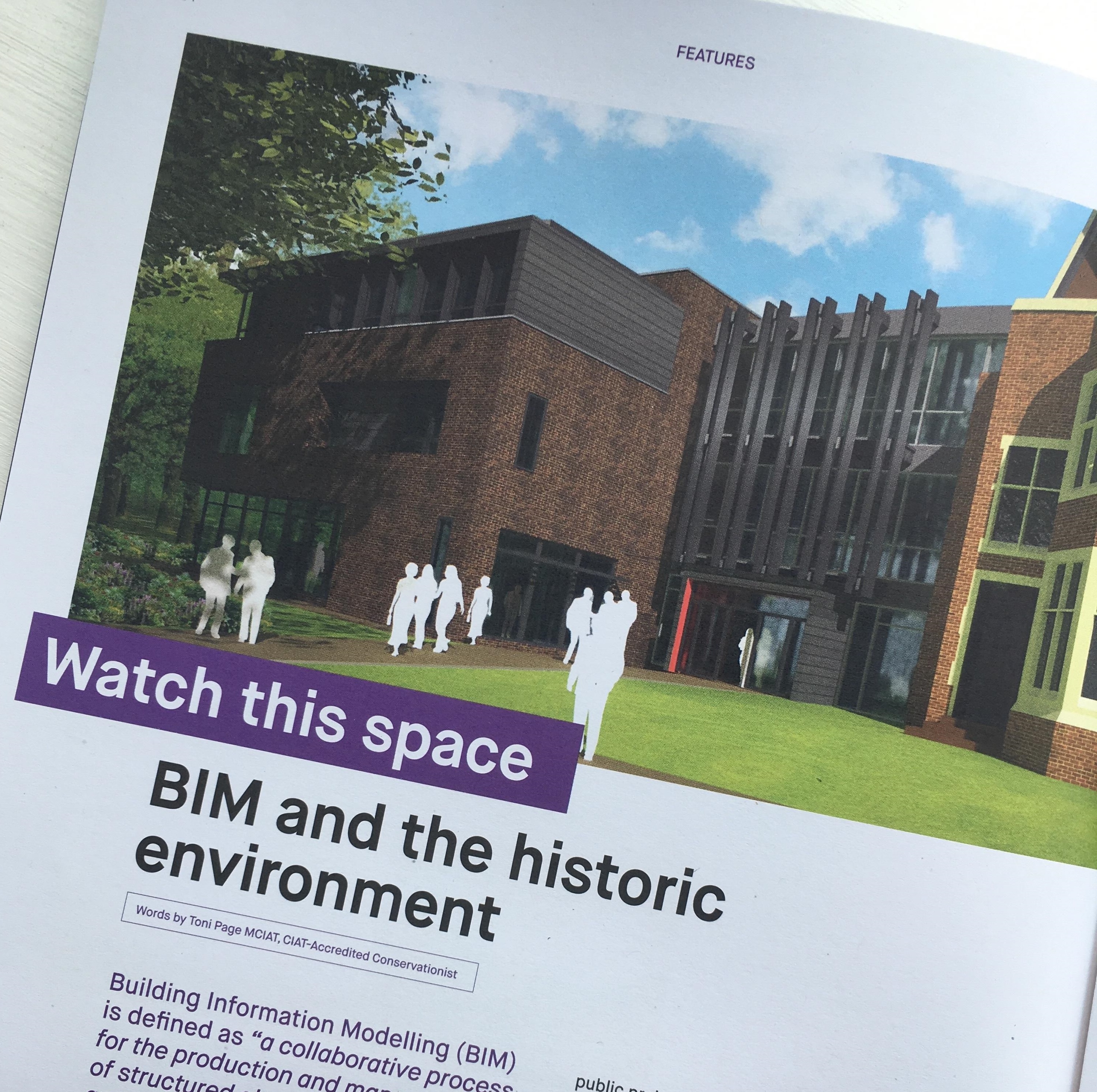 CIAT publishes BIM article by Toni Page