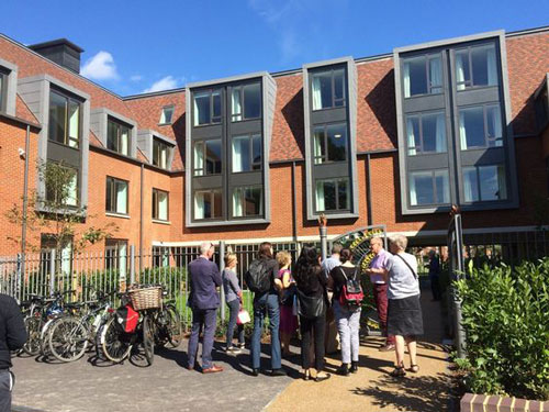 First Students Move into Gresham House at Hughes Hall