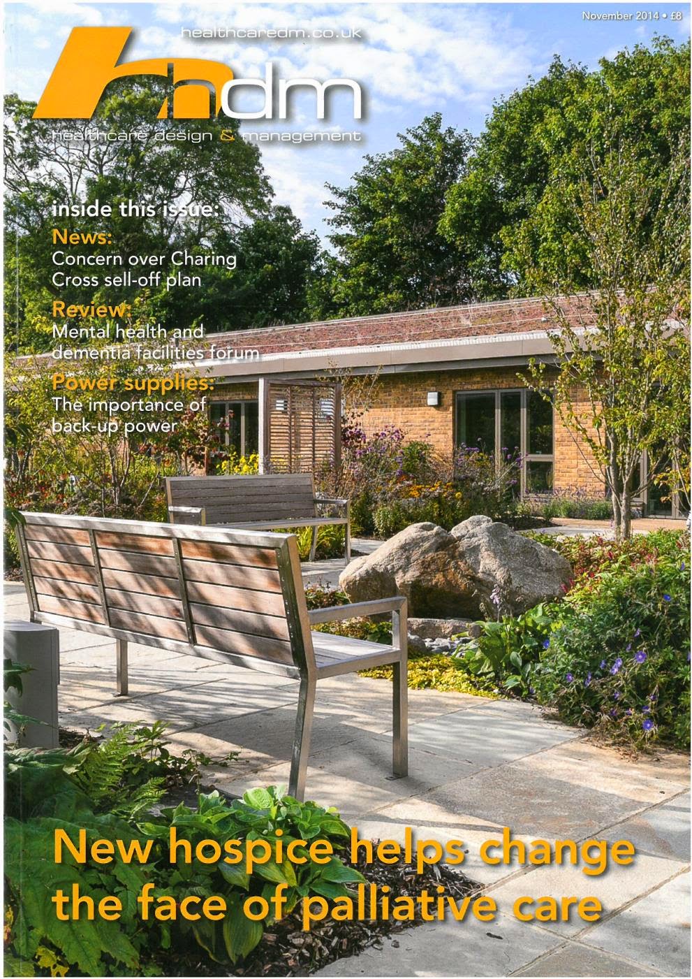 Healthcare Design & Management Features St Wilfrid’s Hospice