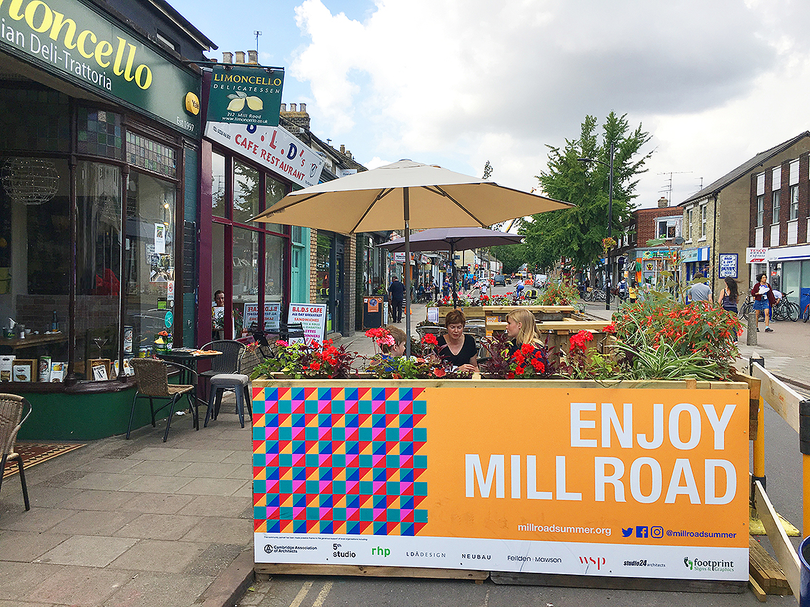 rhp helps to create an oasis on Cambridge street