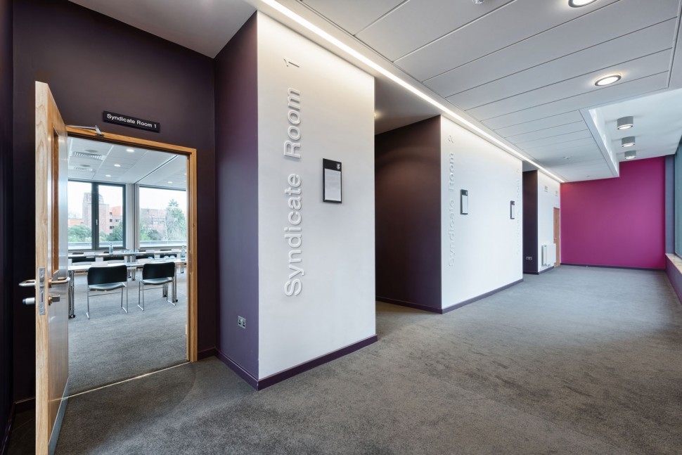 First floor entrance hall to three linked teaching / syndicate rooms